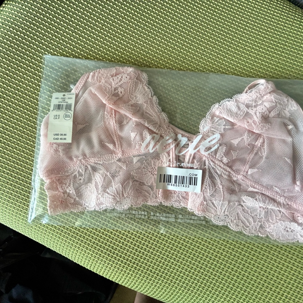 Aerie Bra Size Small Pink NWT
